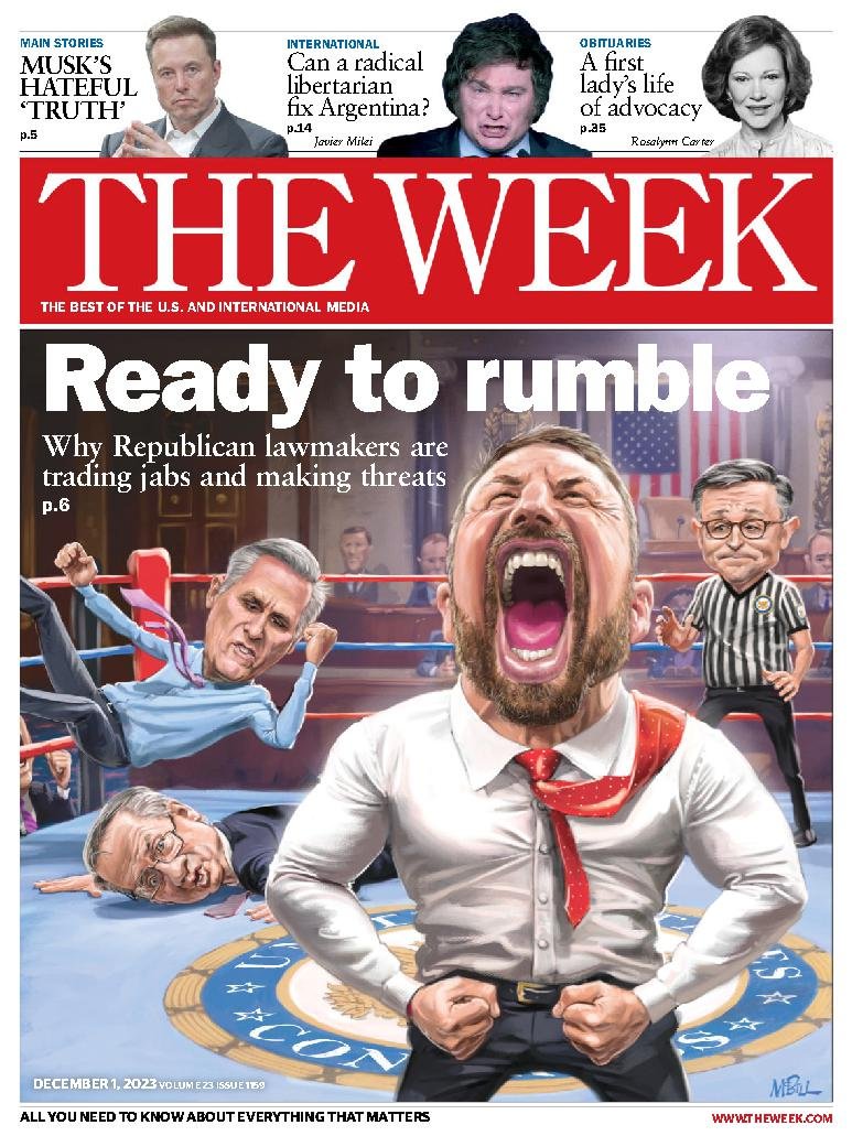 The-Week December 01, 2023 Issue Cover