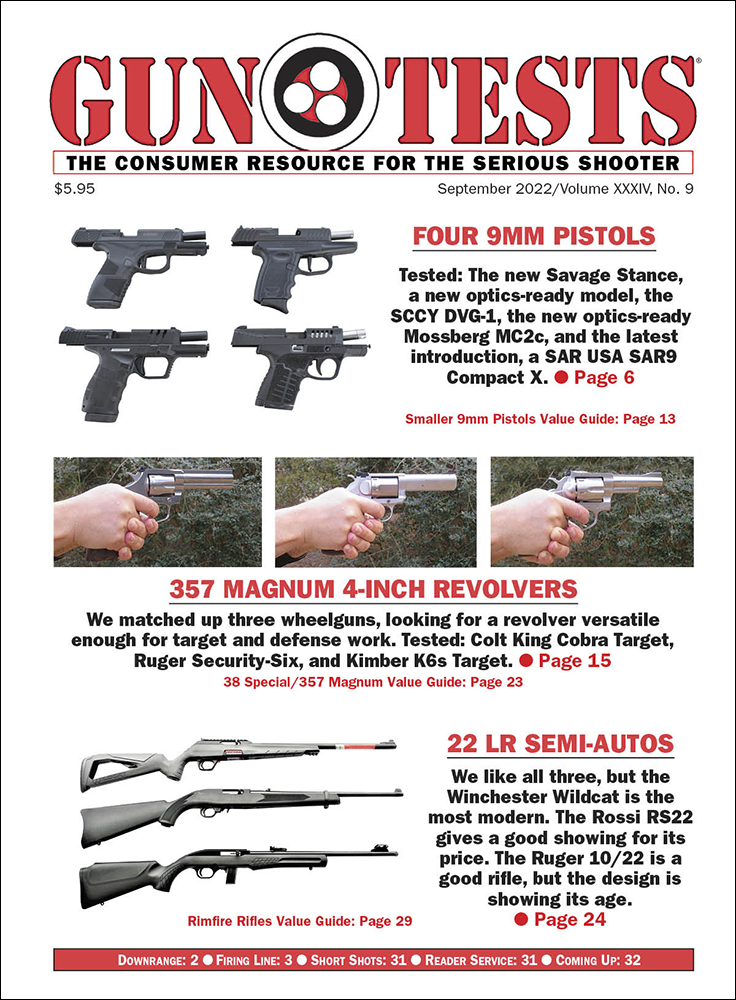 Gun-Tests September 01, 2022 Issue Cover