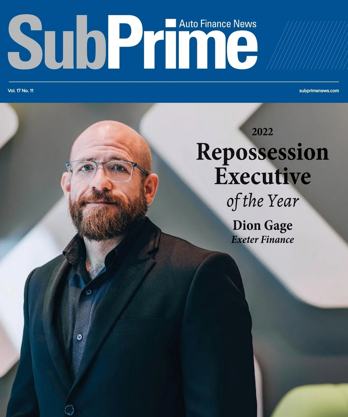 Subprime-Auto-Finance-News November 01, 2022 Issue Cover