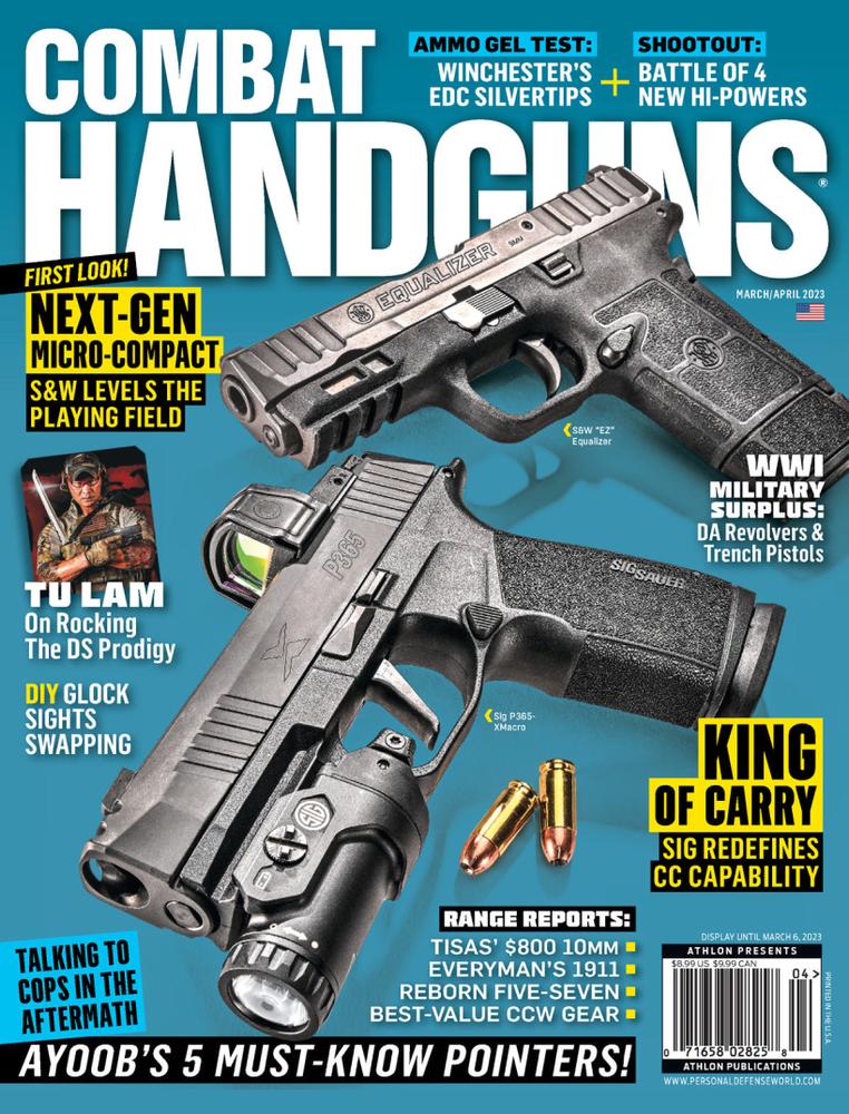 Combat-Handguns March 01, 2023 Issue Cover
