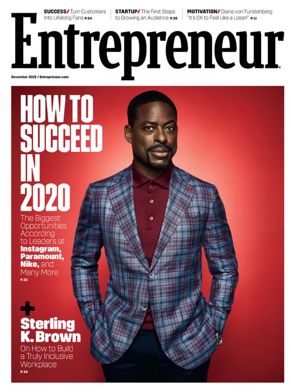 Entrepreneur December 01, 2019 Issue Cover