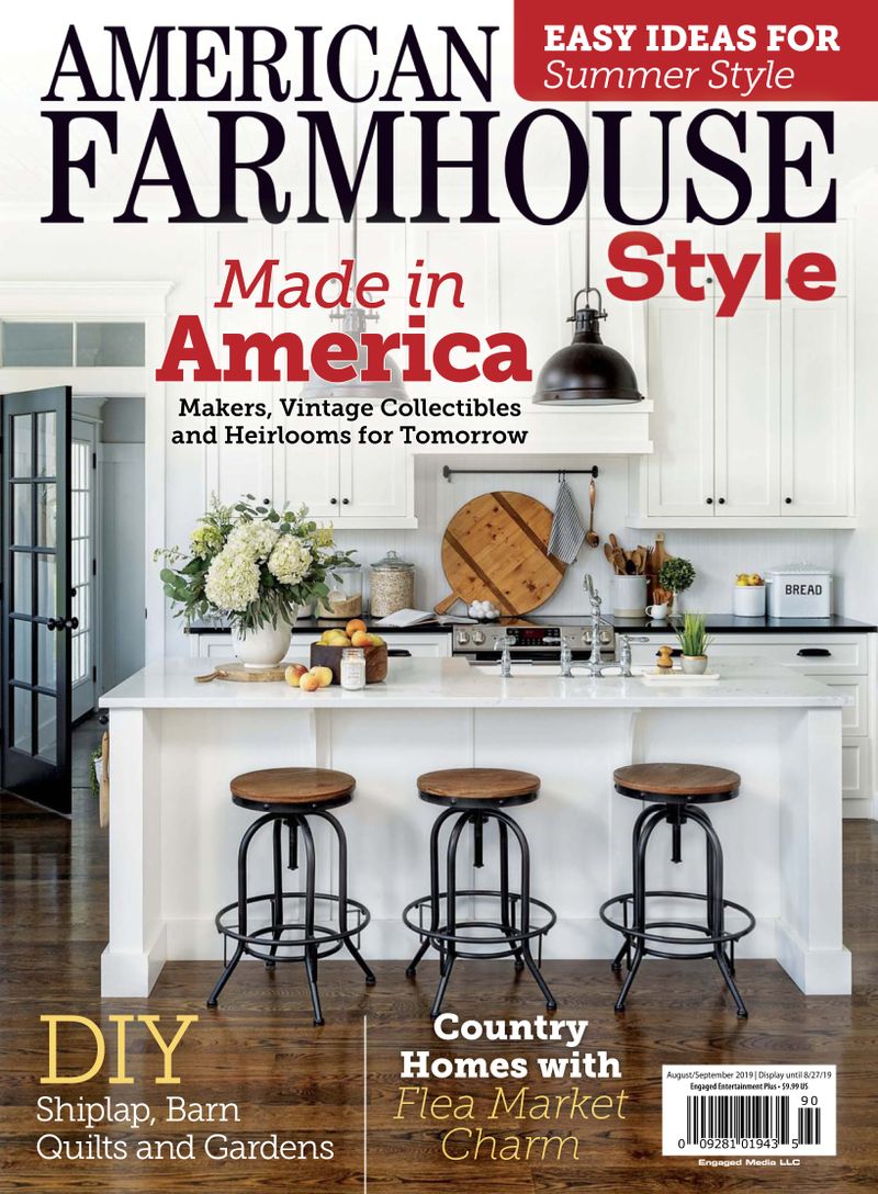 American-Farmhouse-Style August 01, 2019 Issue Cover