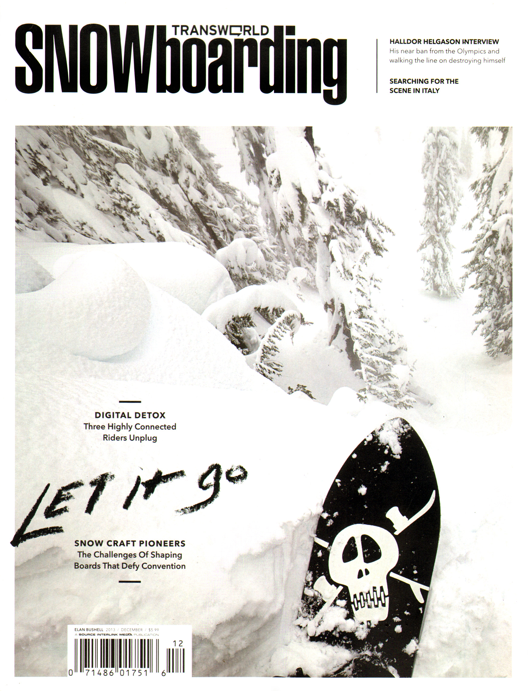 Transworld-SNOWboarding December 01, 2013 Issue Cover
