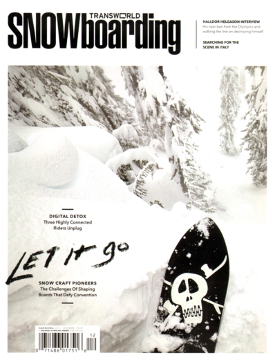 Transworld SNOWboarding December 01, 2013 Issue Cover