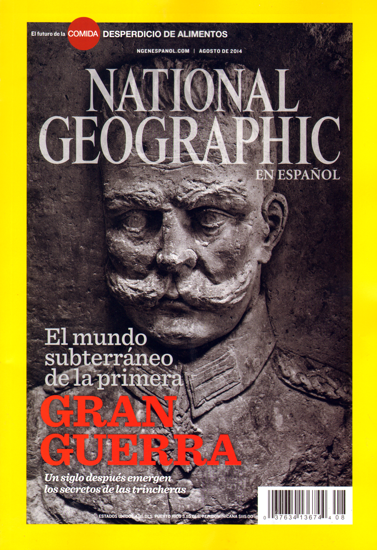 National-Geographic-En-Español August 01, 2014 Issue Cover