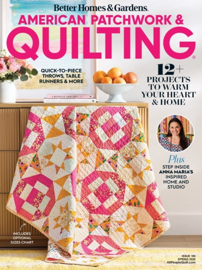 American Patchwork & Quilting March 01, 2026 Issue Cover