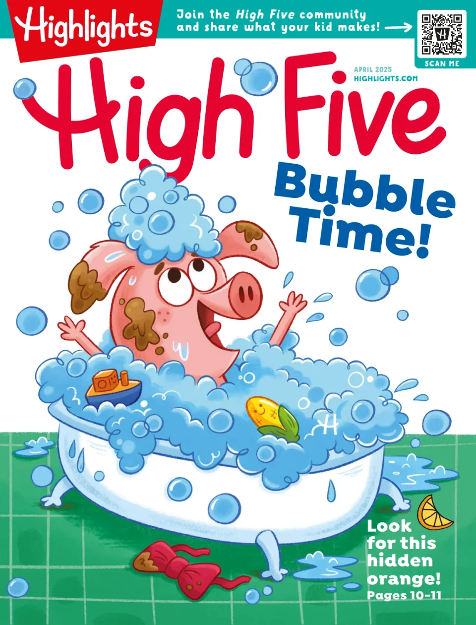 Highlights-High-Five April 01, 2025 Issue Cover
