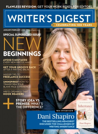 Writer's Digest January 01, 2020 Issue Cover