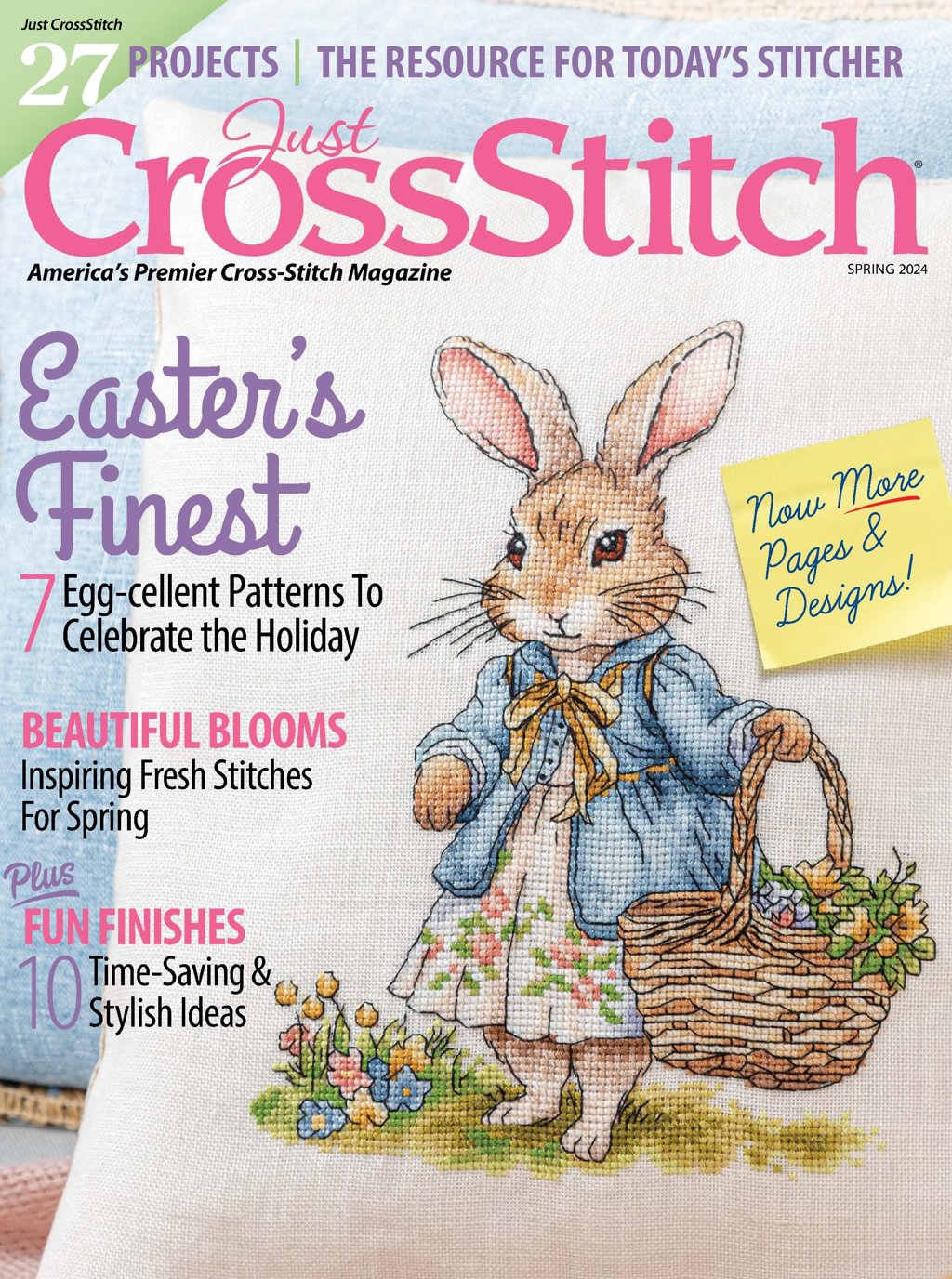 Just-CrossStitch March 01, 2024 Issue Cover