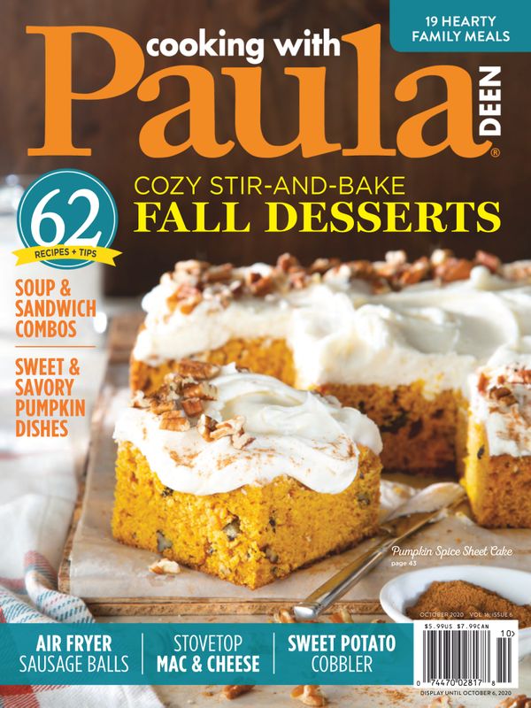 Cooking-With-Paula-Deen October 01, 2020 Issue Cover