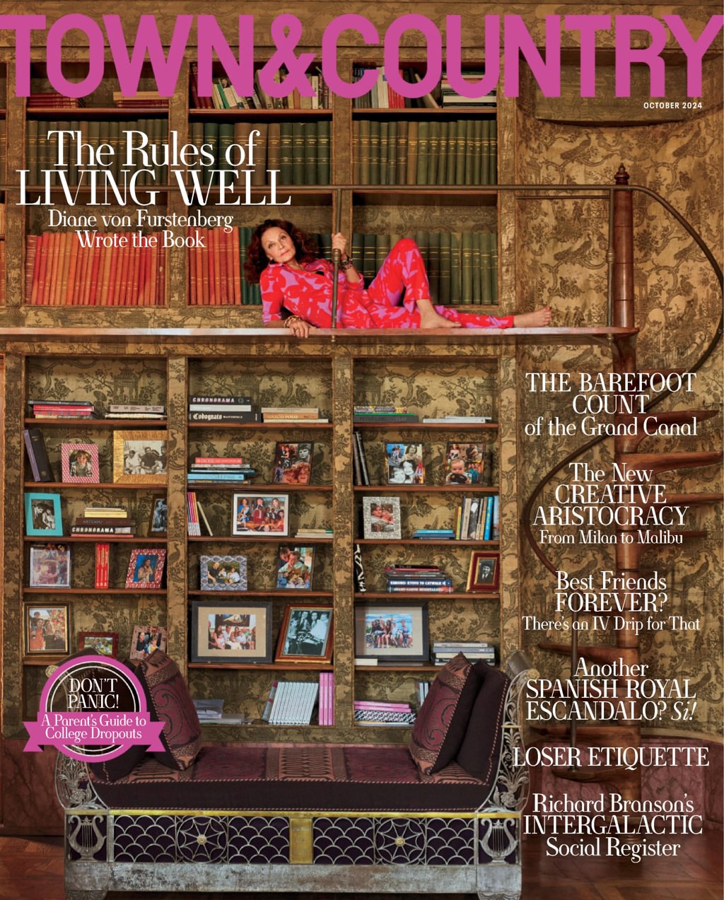 Town-and-Country October 01, 2024 Issue Cover