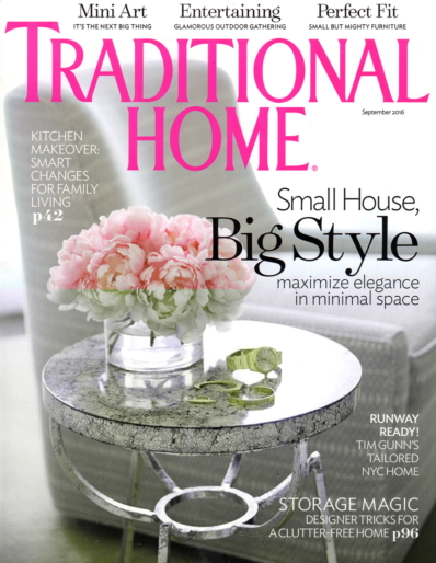 Traditional Home September 01, 2016 Issue Cover