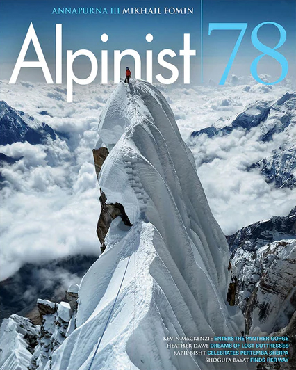 Alpinist June 01, 2022 Issue Cover