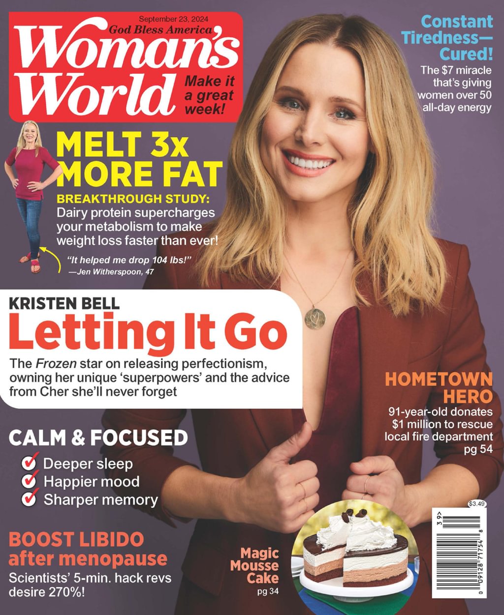Womans-World September 23, 2024 Issue Cover