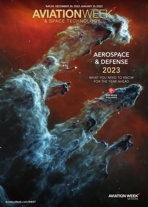 Aviation-Week-and-Space-Technology December 26, 2022 Issue Cover