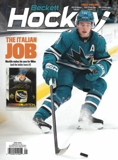 Beckett Hockey January 01, 2026 Issue Cover