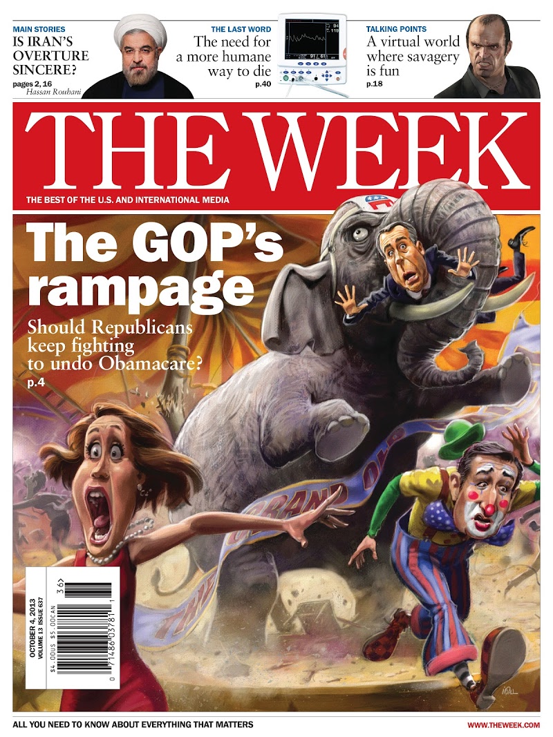 The-Week October 04, 2013 Issue Cover