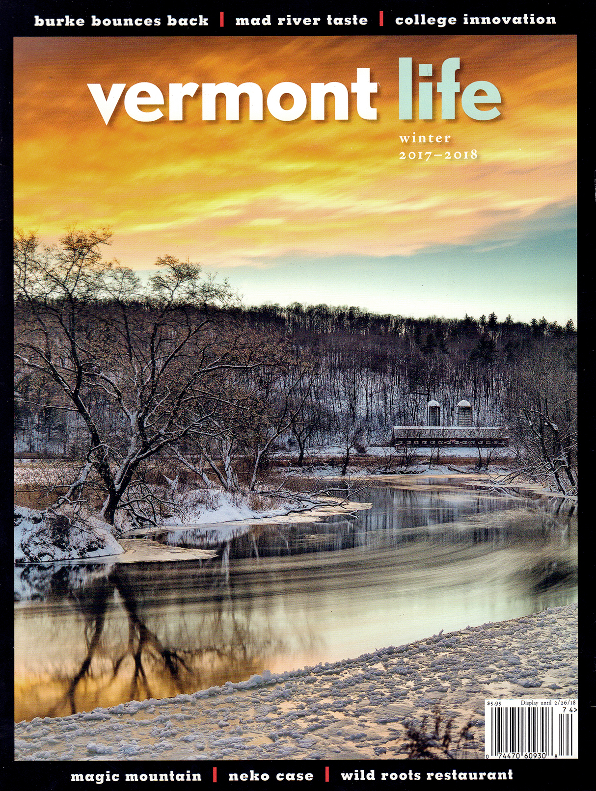 Vermont-Life December 01, 2017 Issue Cover
