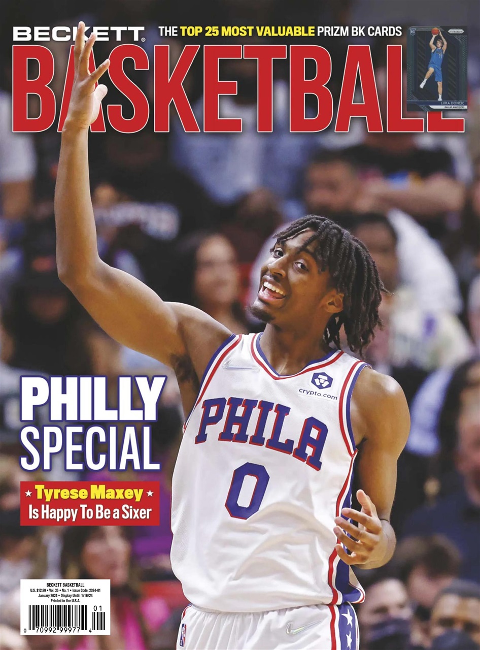 Beckett-Basketball January 01, 2024 Issue Cover