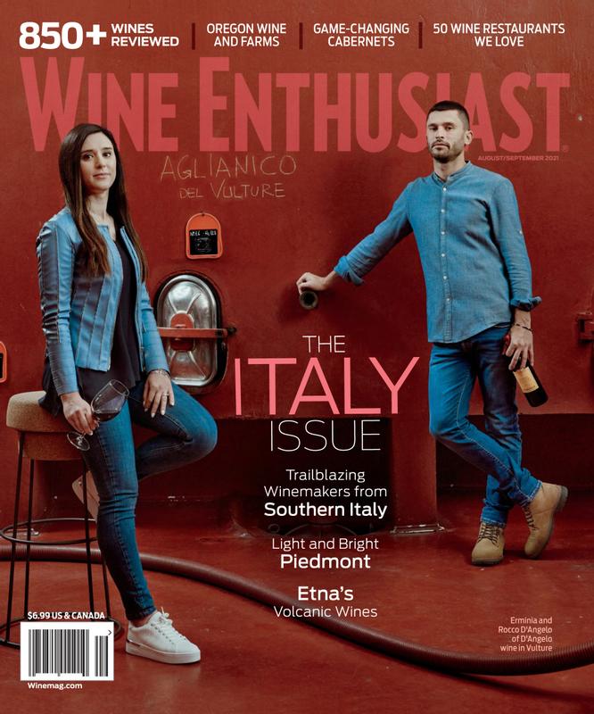 Wine-Enthusiast August 01, 2021 Issue Cover