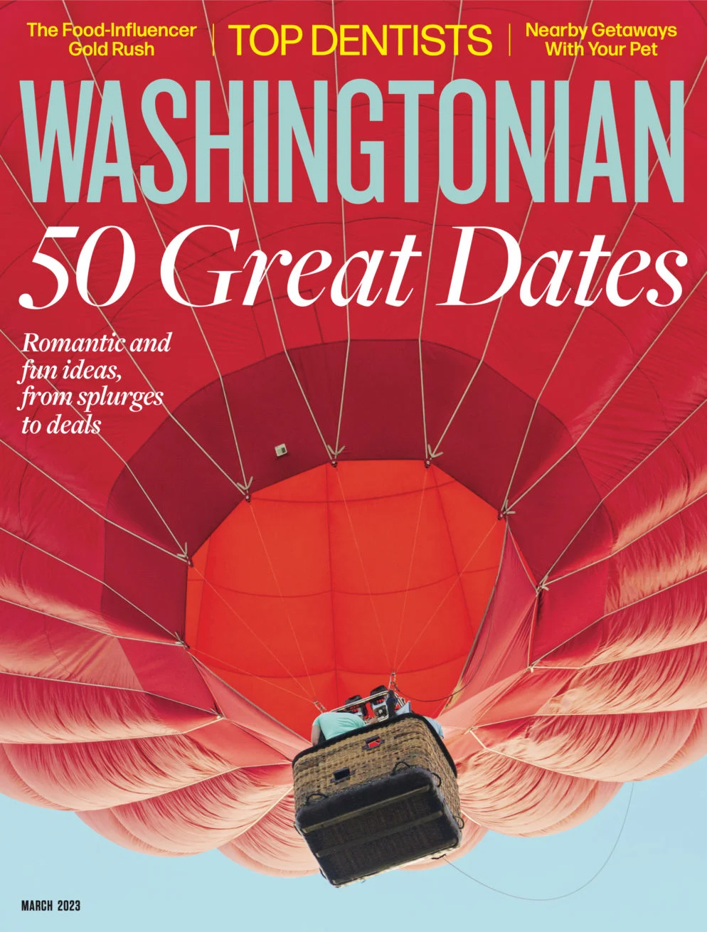 Washingtonian March 01, 2023 Issue Cover