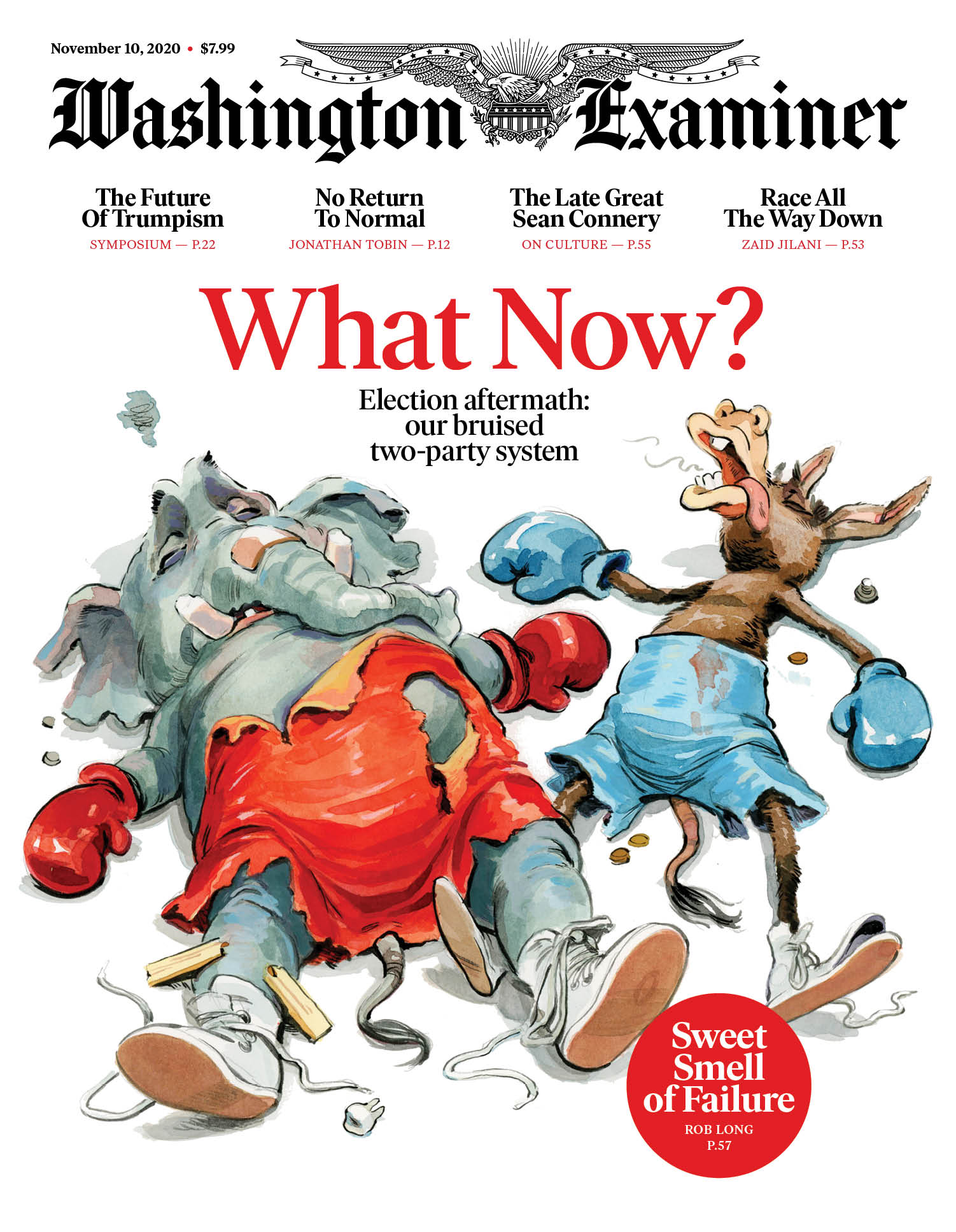 Washington-Examiner November 10, 2020 Issue Cover