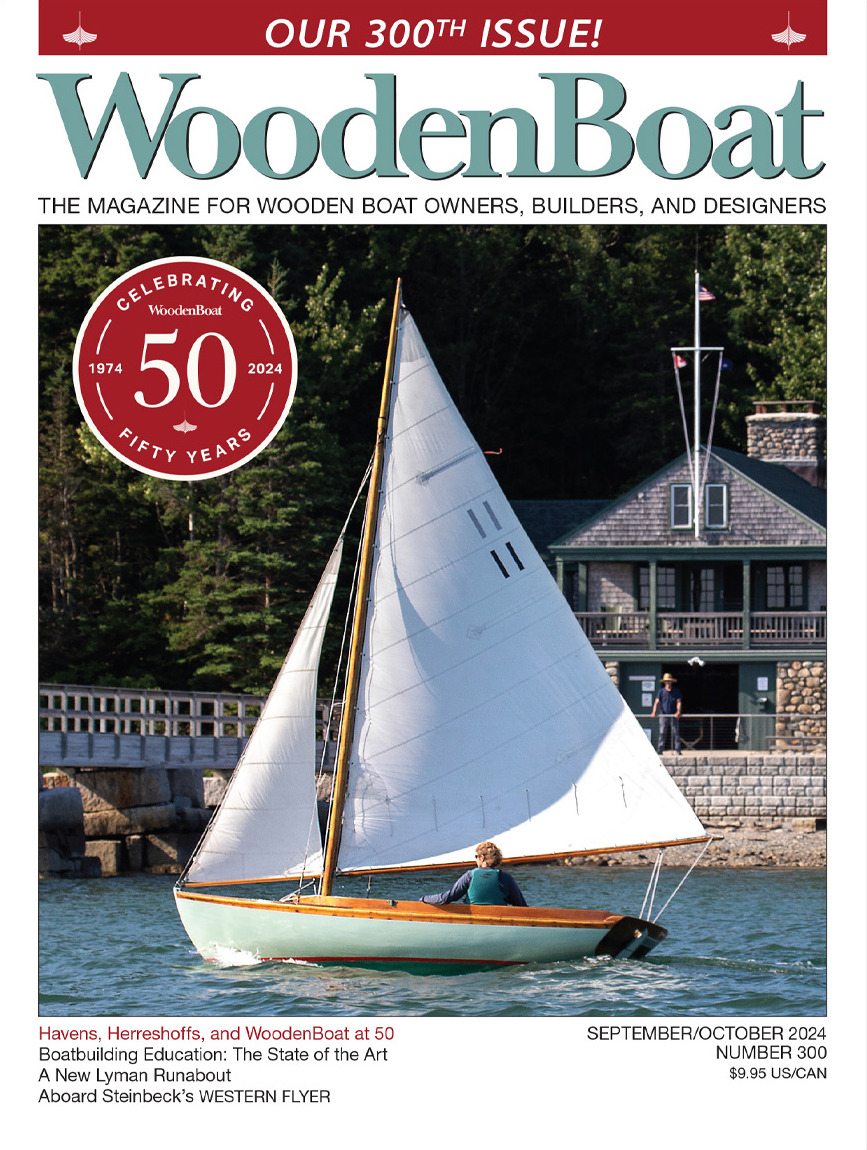 Wooden Boat September 01, 2024 Issue Cover