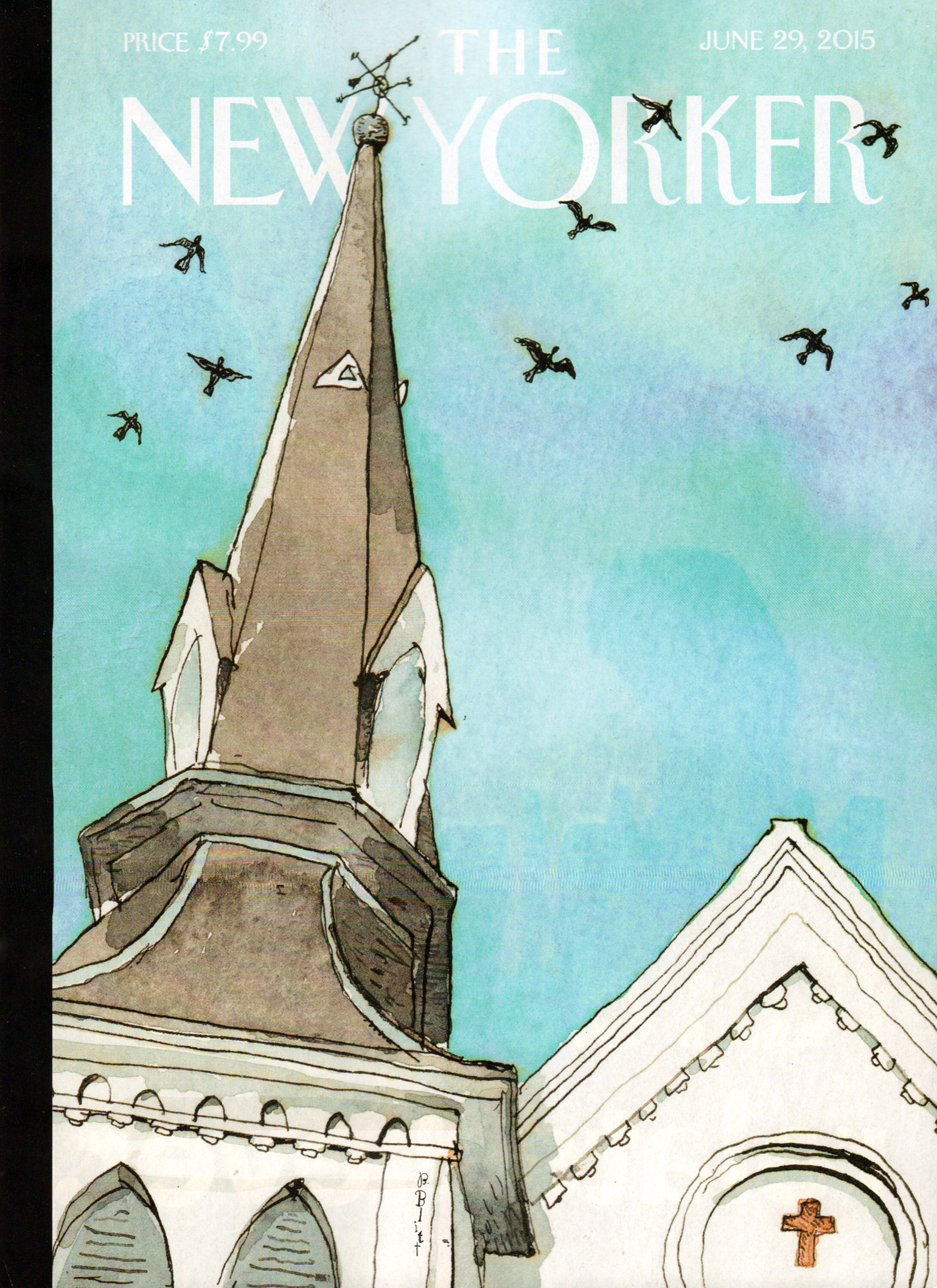 The-New-Yorker June 29, 2015 Issue Cover