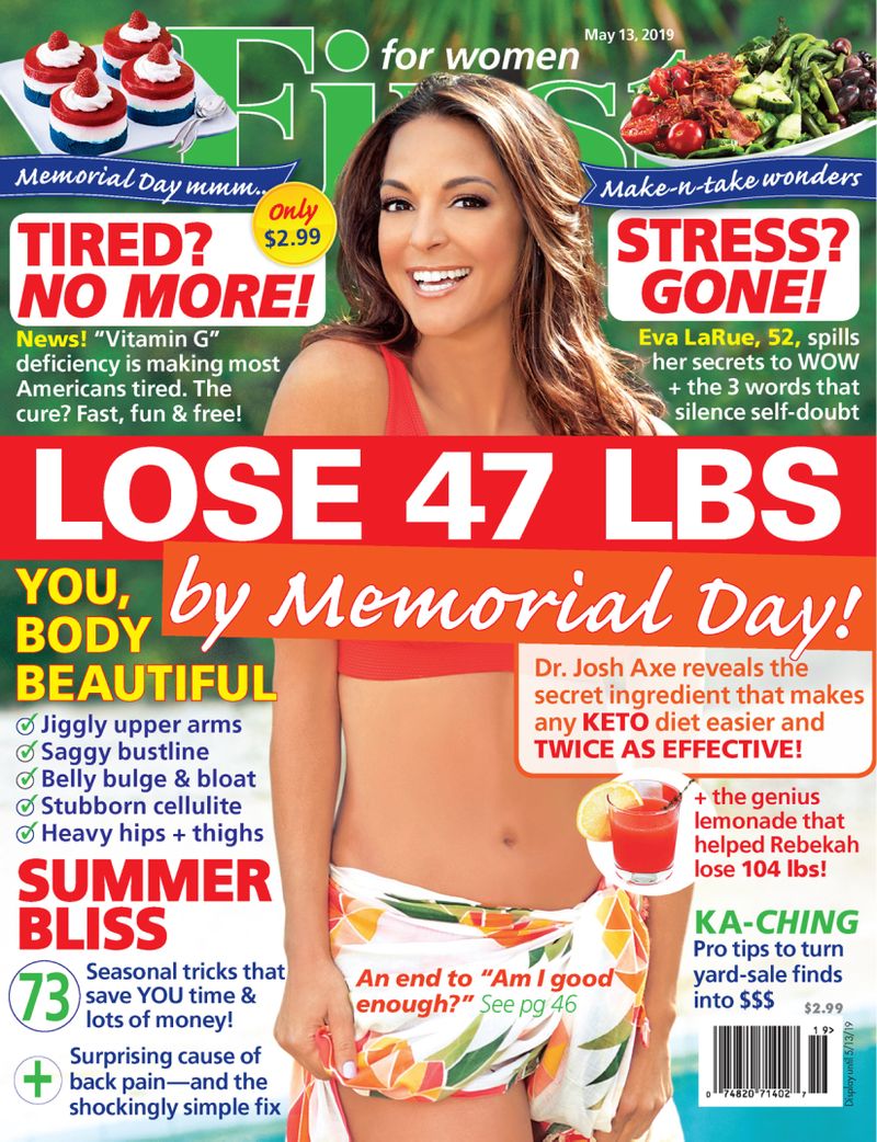 first-for-women May 13, 2019 Issue Cover