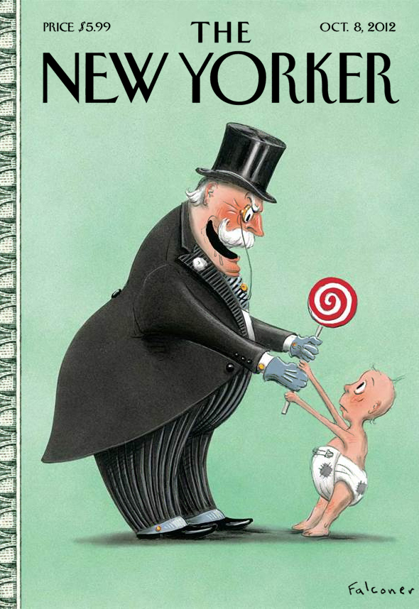 The-New-Yorker October 08, 2012 Issue Cover
