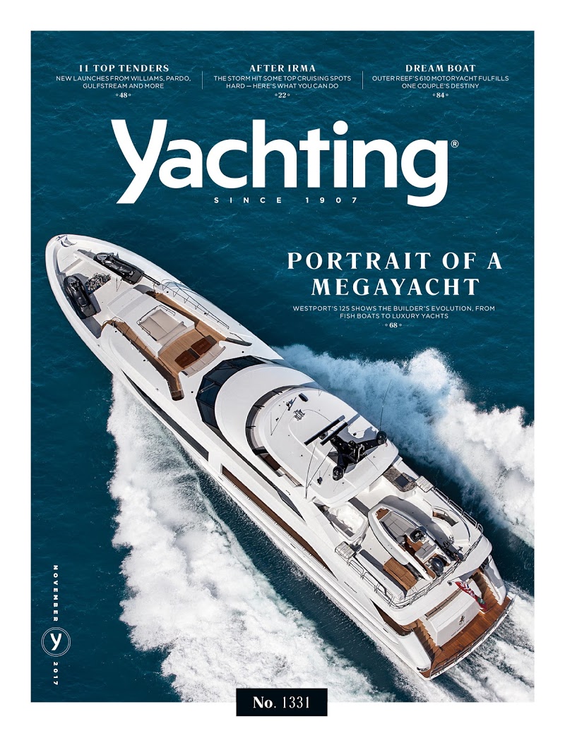 yachting November 01, 2017 Issue Cover