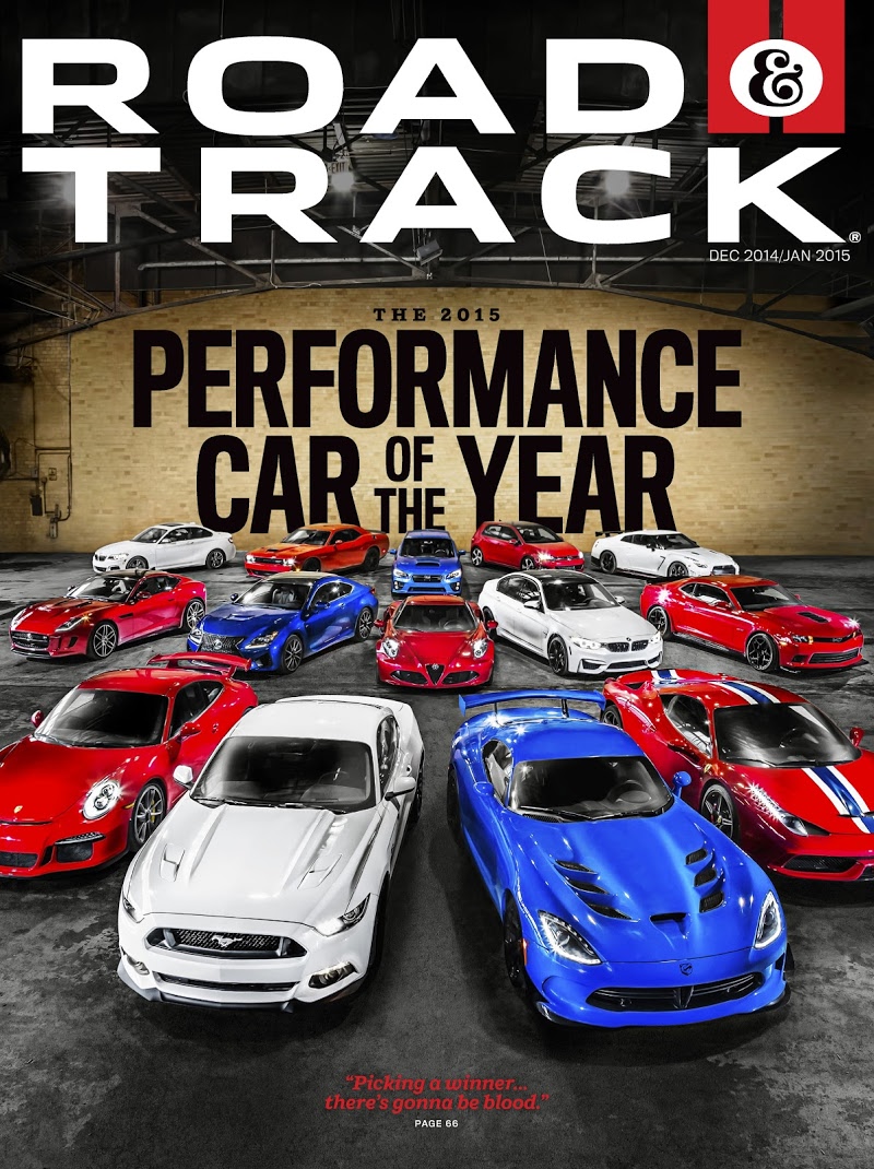 Road-and-Track December 01, 2014 Issue Cover