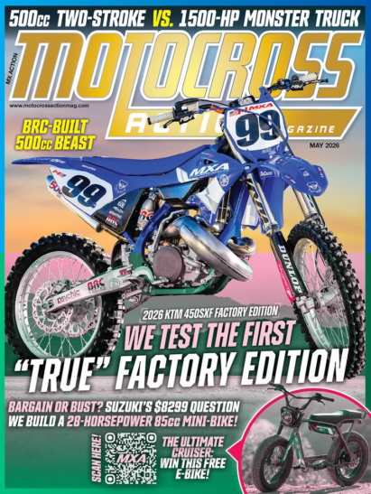 Motocross Action May 01, 2026 Issue Cover