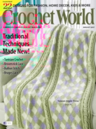 crochet-world August 01, 2017 Issue Cover