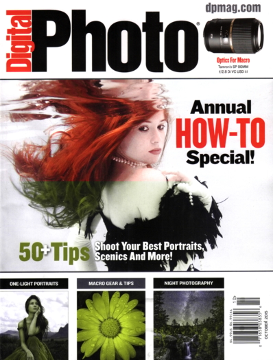 Digital Photo October 01, 2015 Issue Cover