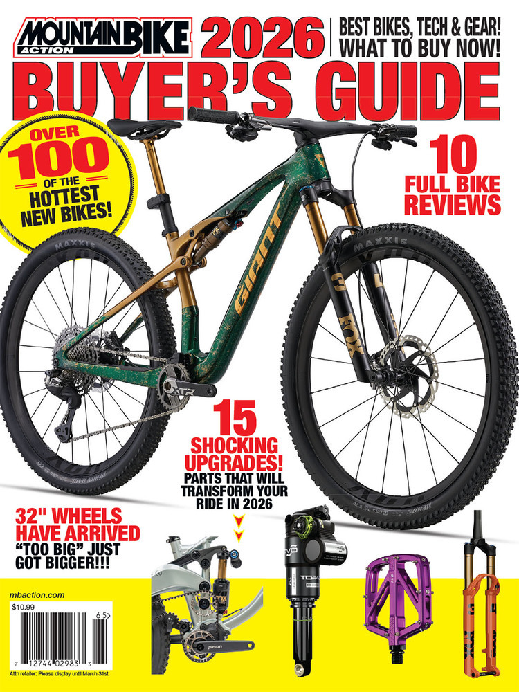 Mountain Bike Action February 01, 2026 Issue Cover