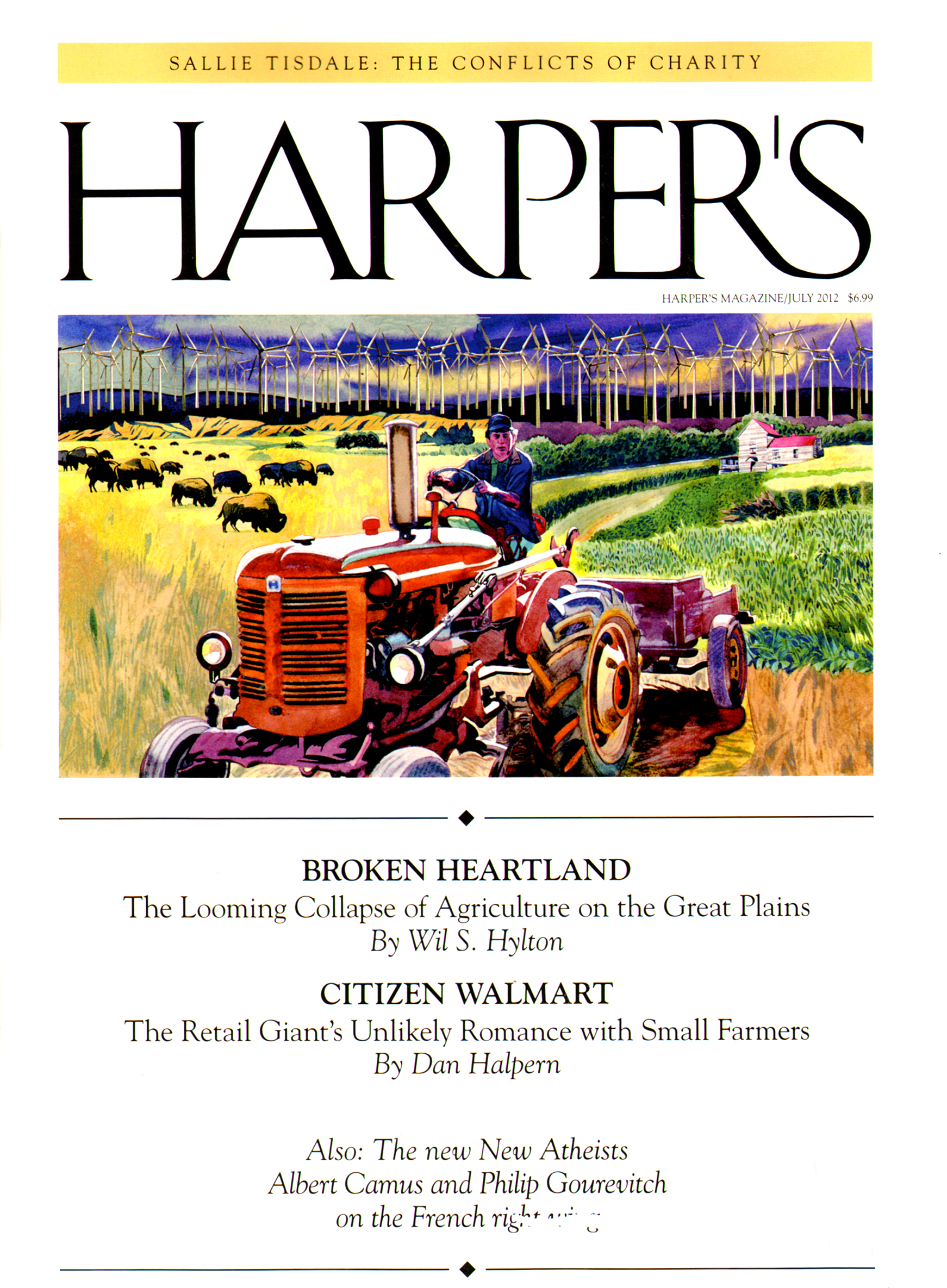 Harpers July 01, 2012 Issue Cover