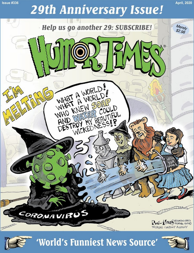 Humor-Times April 01, 2020 Issue Cover