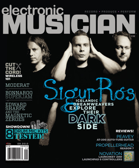 Electronic-Musician September 01, 2013 Issue Cover