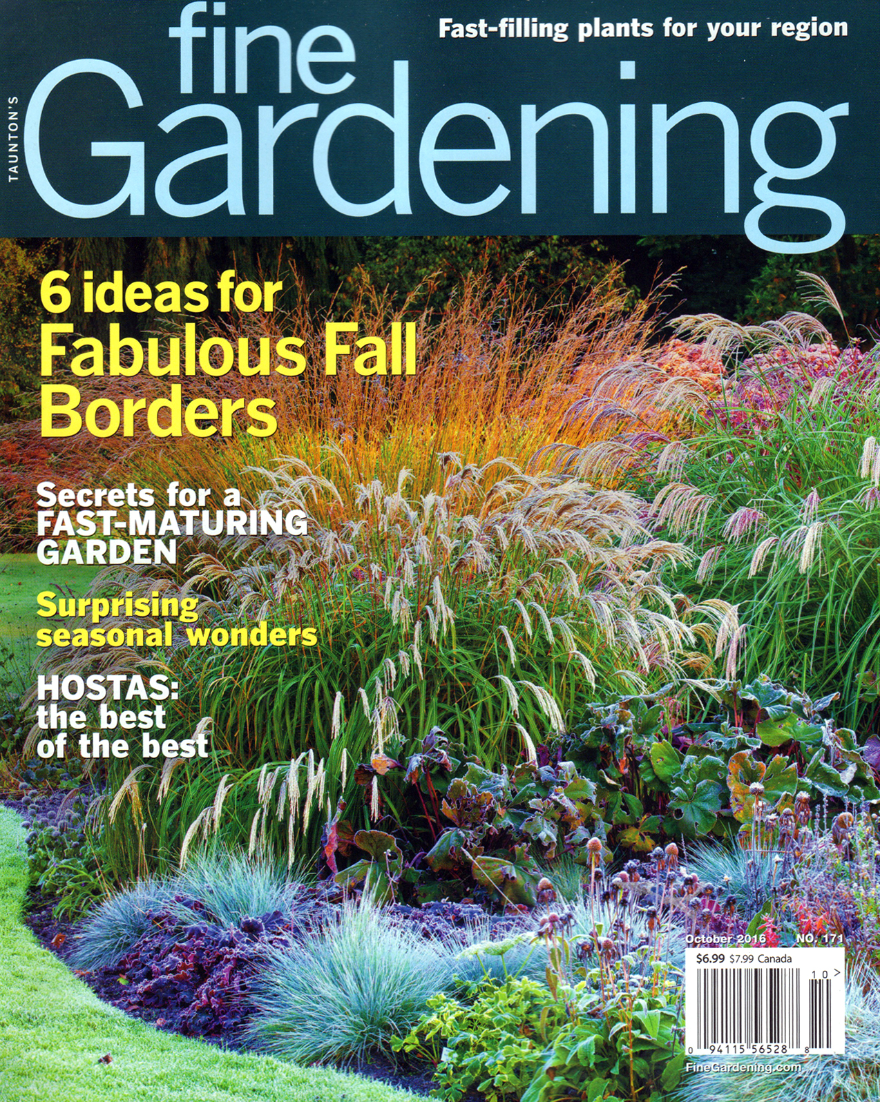 Fine-Gardening October 01, 2016 Issue Cover