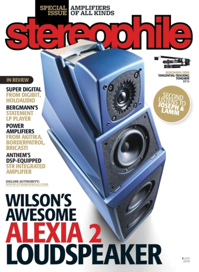 Stereophile July 01, 2018 Issue Cover