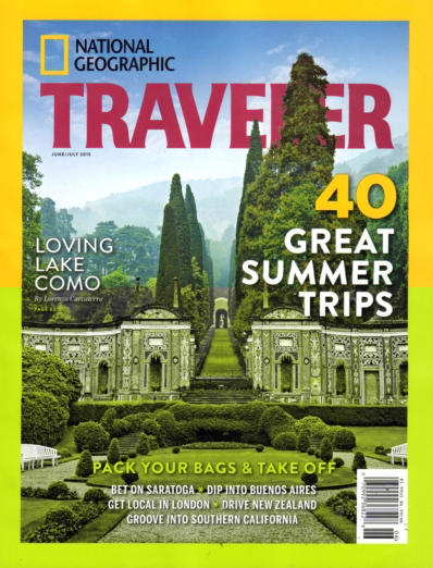 National Geographic Traveler June 01, 2015 Issue Cover