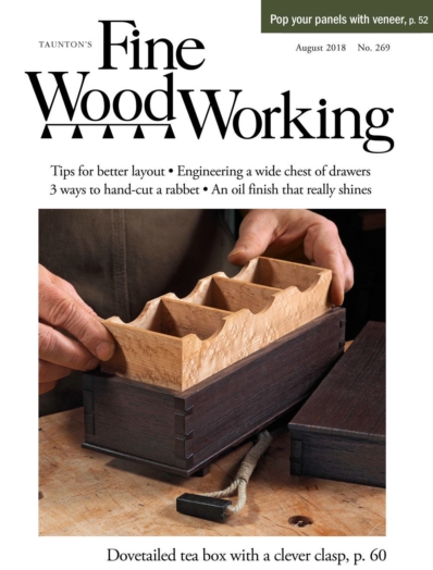Fine Woodworking August 01, 2018 Issue Cover