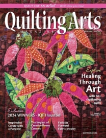 Quilting-Arts March 01, 2025 Issue Cover