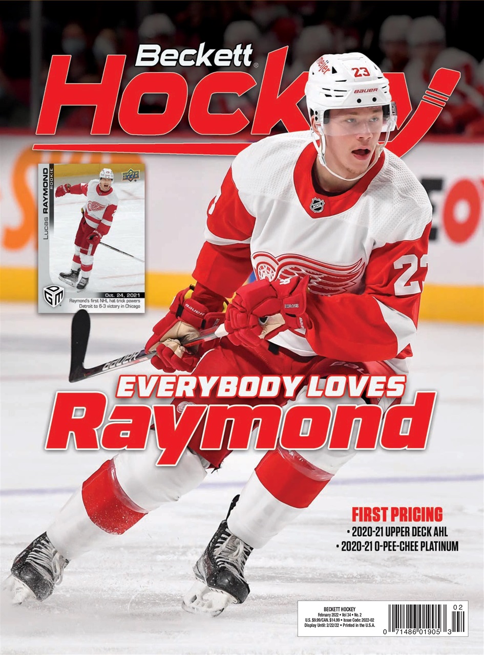 Beckett-Hockey February 01, 2022 Issue Cover