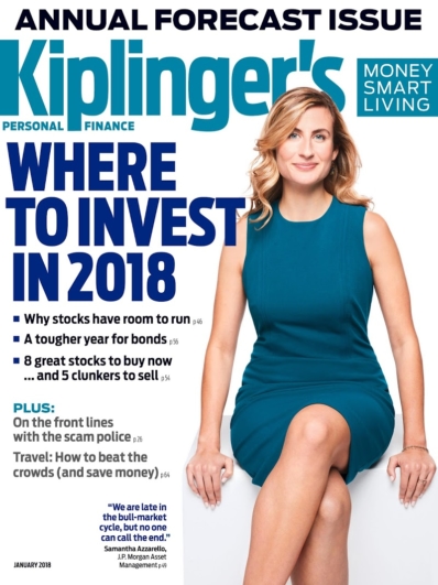 Kiplinger's Personal Finance January 01, 2018 Issue Cover
