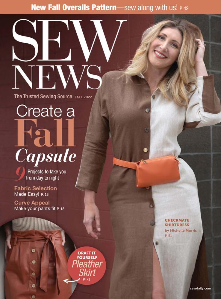 Sew-News September 01, 2022 Issue Cover