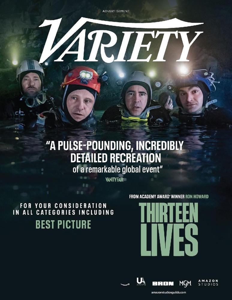 Variety December 21, 2022 Issue Cover
