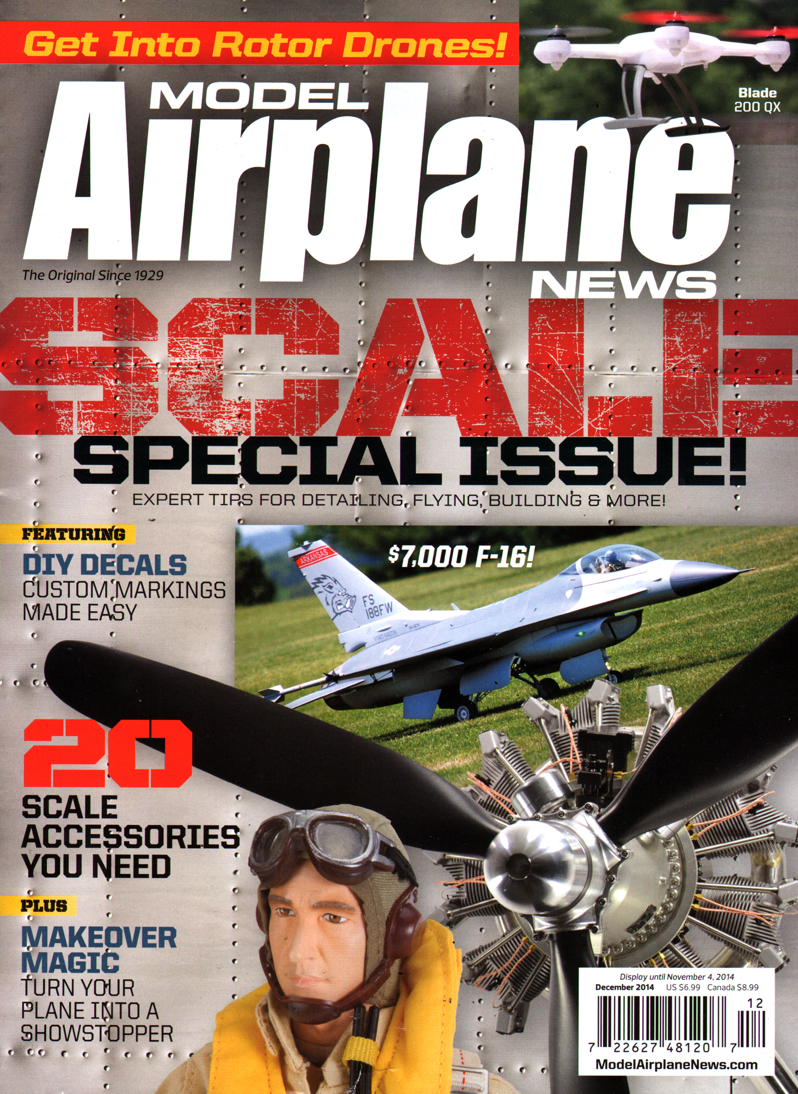 Model-Airplane-News December 01, 2014 Issue Cover