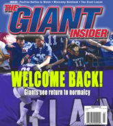 Giants-Insider August 08, 2021 Issue Cover